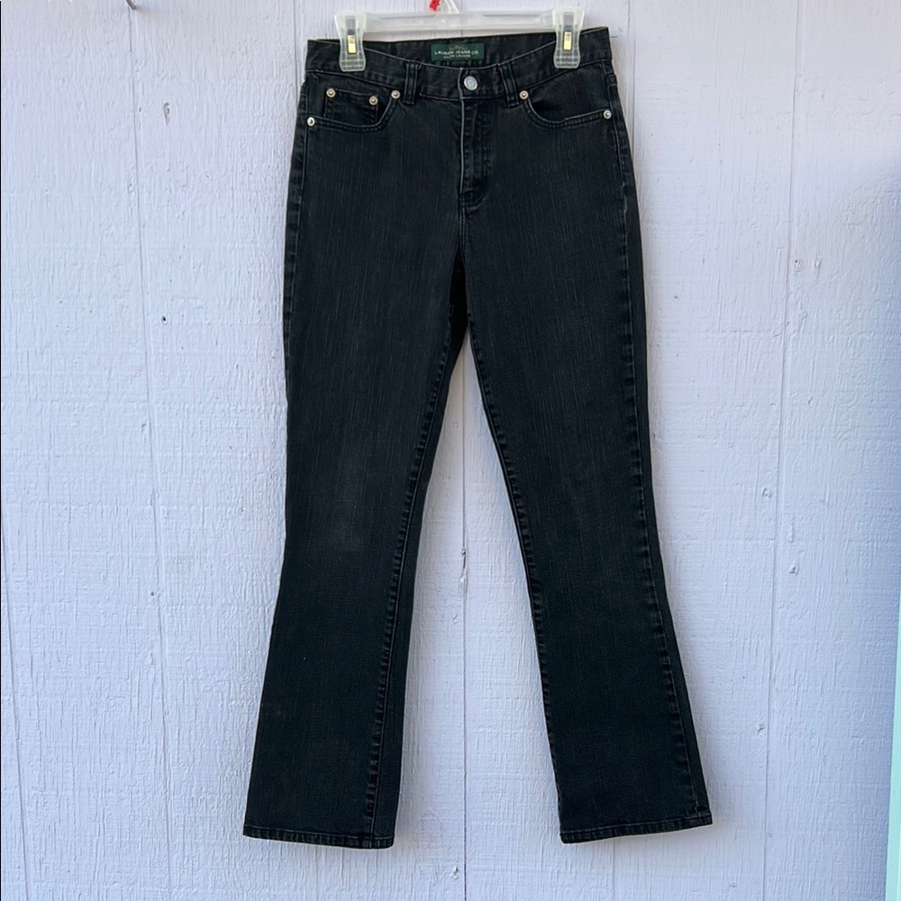 Ralph Lauren Flare Black Women's Jeans
